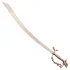 Arabian Belly Dance Dragon Scimitar Gold Plated Sword