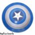 Blue Captain America Shield Life Size Replica