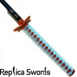 Shinobu Kocho Lavender-Blue Nichirin Katana Sword - Image 4