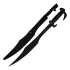 300 Movie Spartan King Leonidas Sword Life Size Replica