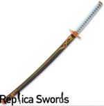 Shinobu Kocho Lavender-Blue Nichirin Katana Sword - Image 2