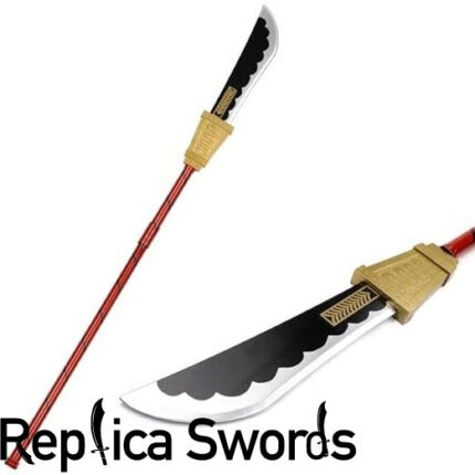 "Murakumogiri" Naginata Of Edward "Whitebeard" Newgate's - Bisento Spear - One Piece Replica