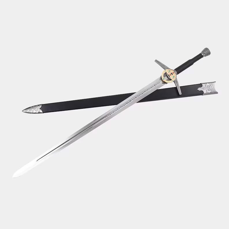 Geralt De Rivia-The Witcher steel Sword Black Geralt De Rivia-The Witcher steel Sword Black