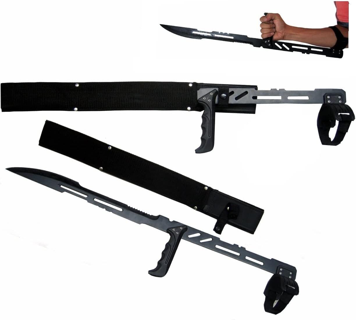 Agent BloodRayne Ninja Fore arm Machete Sword Blade Replica Agent BloodRayne Ninja Fore arm Machete Sword Blade Replica