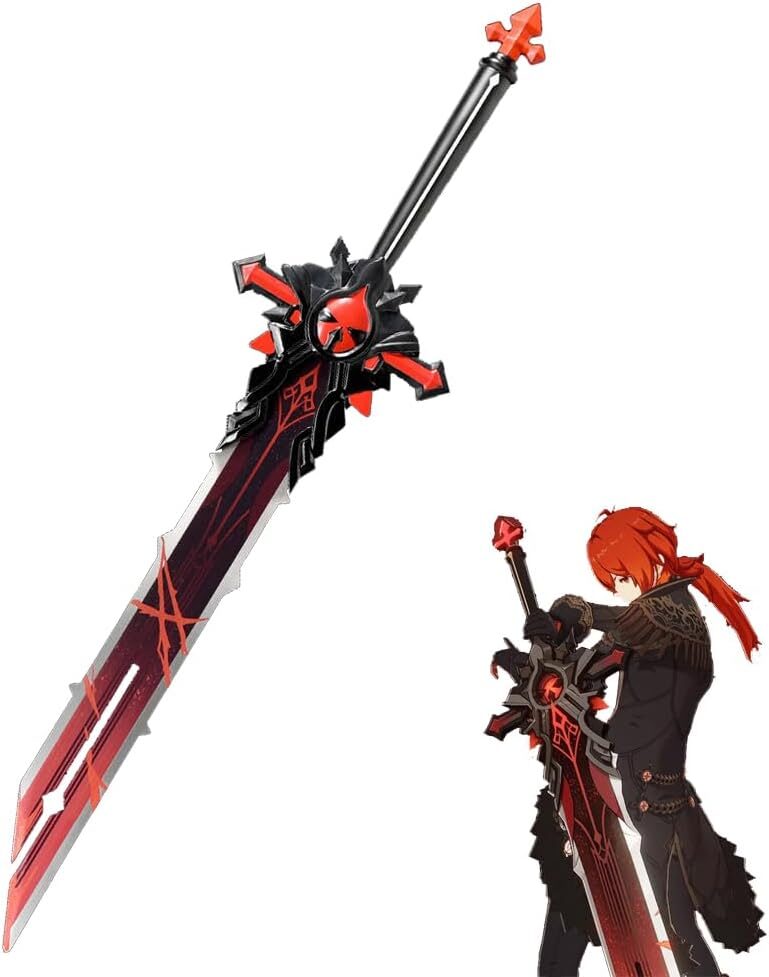 Genshin Impact Diluc Wolf's Gravestone Sword Replica Genshin Impact Diluc Wolf's Gravestone Sword Replica