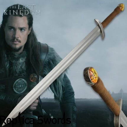 The Last Kingdom Uhtred Serpent Breath Sword Officially Licensed Replica