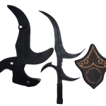 black knife stand