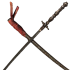 Bloodborne Weapon Chikage Sword Full Size Replica