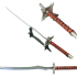 Onimusha 3 Samanosuke Akechi Sword of Oni Carried Replica