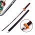 Demon Slayer Tanjiro Kamado Final Form Sword - Fire Nichirin Blade