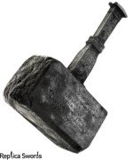 Bloodborne Hunter KirkHammer Life Size Metal Replica