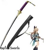 Genshin Impact Ayaka Amenoma Kageuchi Katana Sword Replica