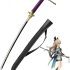 Genshin Impact Ayaka Amenoma Kageuchi Katana Sword Replica