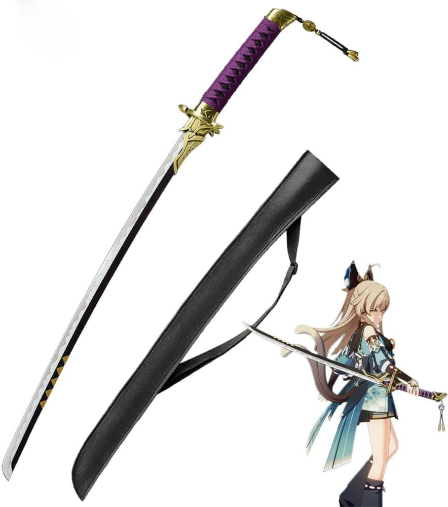 Genshin Impact Ayaka Amenoma Kageuchi Katana Sword Replica Genshin Impact Ayaka Amenoma Kageuchi Katana Sword Replica