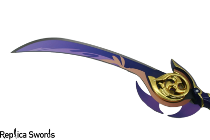 Genshin Impact Raiden Lightning Engulfing Naginata Replica