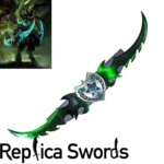 WOW Azzinoth Illidan Warglaive With Green Blades 49" Replica