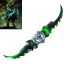 WOW Azzinoth Illidan Warglaive With Green Blades 49" Replica
