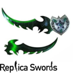 WOW Azzinoth Illidan Warglaive With Green Blades 49" Replica