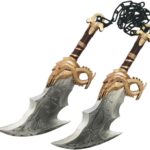 Kratos Blades of Chaos Pair Gold Finished Replica